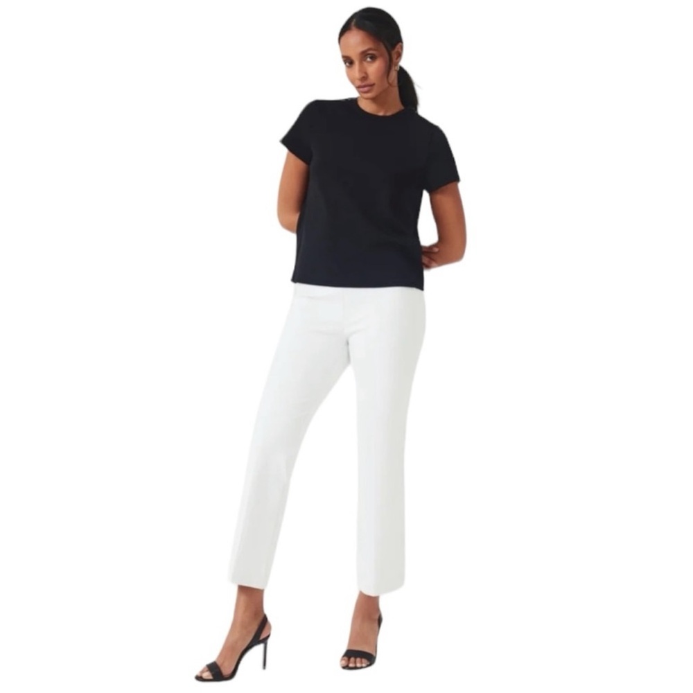 NWT SPANX Silver Lining Kick Flare | Classic White